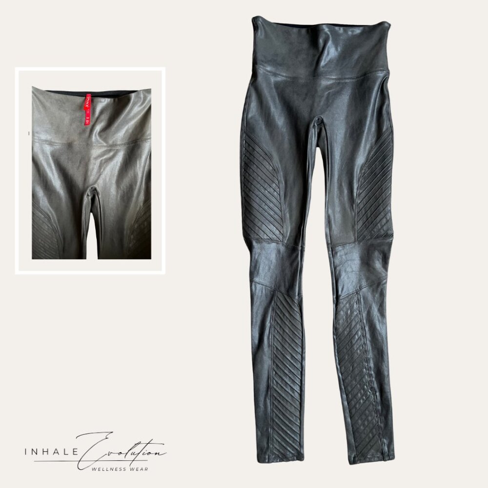 Spanx Leggings: Gray (S)